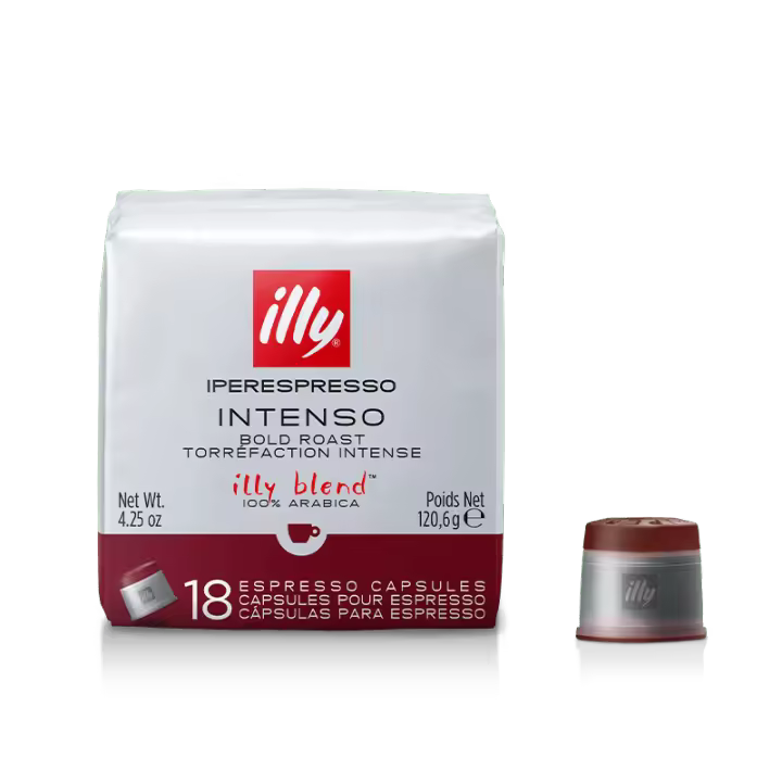 Café illy Iperespresso Intenso 18 Cápsulas 100% Original - Café' Diem - QUMIR - 1