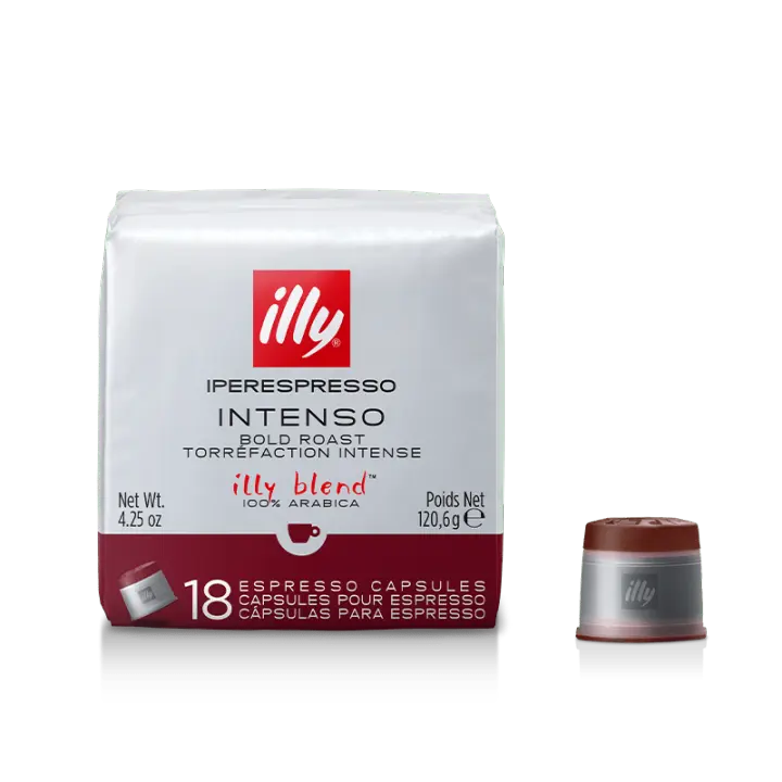 Café illy Iperespresso Intenso 18 Cápsulas 100% Original - Café' Diem - QUMIR - 1