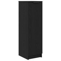 Armario para zapatos vidaXL Negro Roble 29,5x35x100,5 cm Madera - details 1