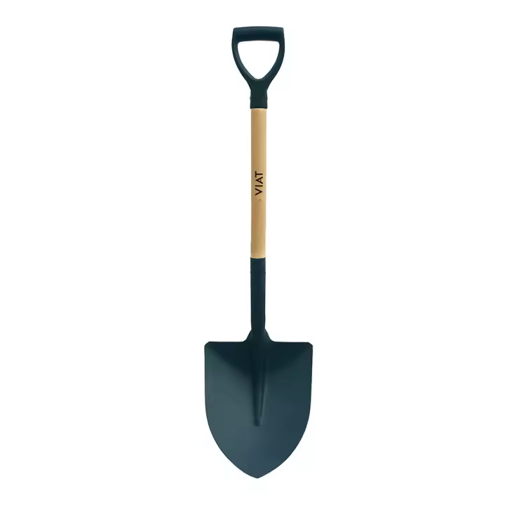 Pala punta con mango anilla, para cavar y recoger escombro. vt5013a viat - 1