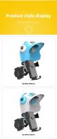 Soporte De Teléfono Para Motocicleta Impermeable Con Sombrilla Navegación Portátil Para Entregador De Comida Montura De Vehículo Unisex - details 8