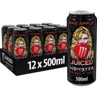 MONSTER BAD APPLE Pack 12 latas 500ml - Sabor manzana - details 0
