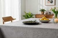 Mantel de PVC Impermeable para Mesa Rectangular , Resistente al Agua y a las Manchas ,Fácil de Limpiar,Diseño de Ramas Minimalista,Ancho 140 cm - details 0