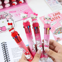 Sanrio Kuromi Bolígrafo De Punto De Sombra 36 Piezas 10 Colores Marcador 0.7mm Material Plástico Instrumento De Escritura Para Escuela Y Oficina - details 15