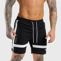 Shorts De Entrenamiento Para Hombre GITF Shorts De Correr Fitness Gym Basketbal Negro Pantalones De Sudor Con Estampado De Deporte - details 12