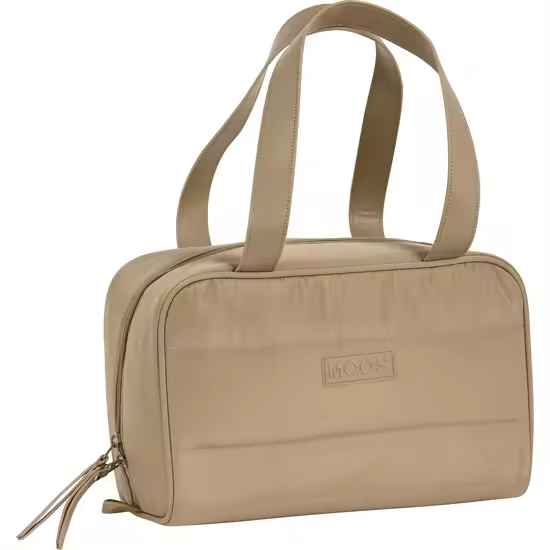 SAFTA - Neceser Rectangular Moos Capsula Acolchado "Camel" - Neceser Espacioso- Duradero y Elegante- ideal para Accesorios Personales - Neceser Diseño Único y Licencia Oficial by SAFTA - Neceser Material Resistente y Duradero - 1