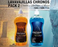 Pack lavavajillas manual CHRONOS Artico o Canela Naranja- ORIGINAL LABONCLER ECOJIN - details 0