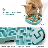 Tazón Lento Alimentador Para Perros Anti-Slip Divertido No Permites Tragos Rapidos Alimentación Ecológico Para Perros Grandes Medianos Y Pequeños Puppies - details 9