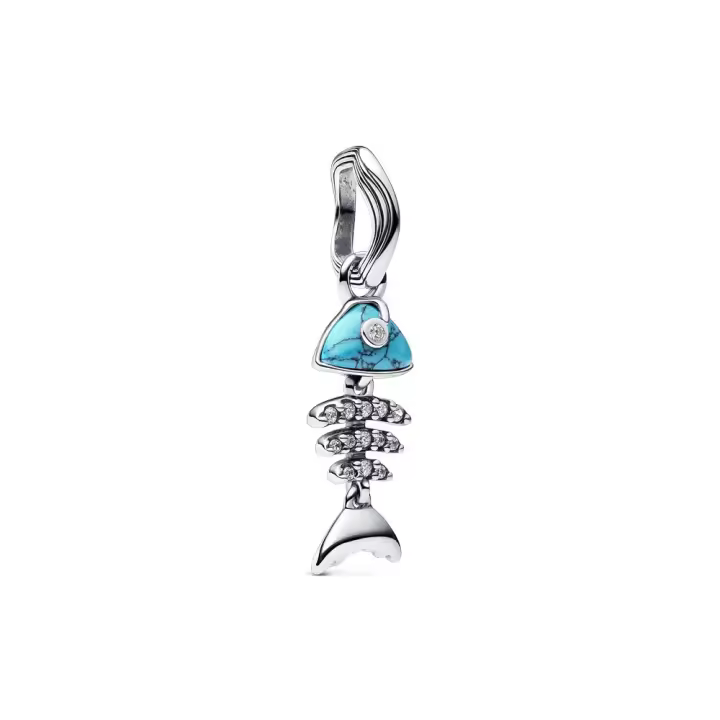 793894C01 - Charm Colgante Espina de Pescado en Plata de Ley y Turquesa – Pandora Moments 793894C01 PANDORA Raíz Novedades Joyas de Plata Joyas Pandora MUJER inicio Charm Pandora Mujer Pandora original - 1