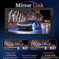 Reproductor De Radio Para Coche HIPPBQCC 7 Pulgadas Con Carplay Android Auto Bluetooth Multimedia Pantalla Táctil HD 2 USB FM Mirror-Link Universal - details 2