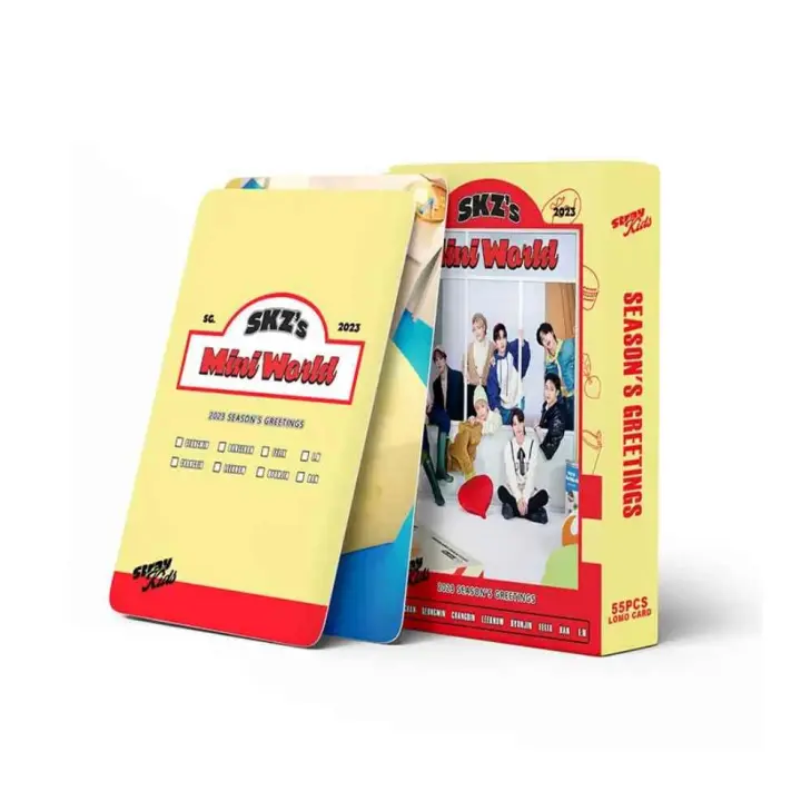 Lomo Card Stray Kids Season's Greetings Mini World - 1