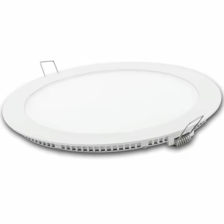 DOWNLIGHT LED REDONDO BRANCO MATEL 18W QUENTE - 1