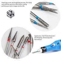Set De 30 Piezas De Bits Para Taladro De Uñas Reemplazo Para Taladros Adecuado Para Modelado De Uñas Eliminación De Decoraciones De Uñas - details 9