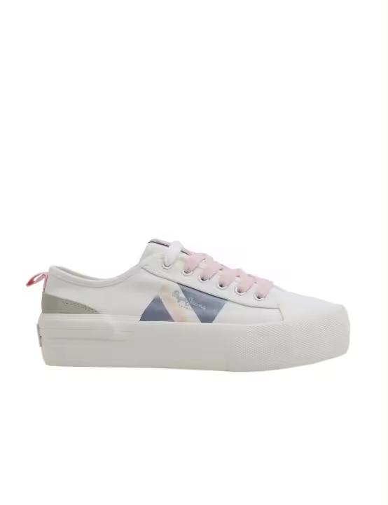 ZAPATILLA PLATAFORMA MUJER PEPE JEANS PLS31488 ALLEN FLAG - 1