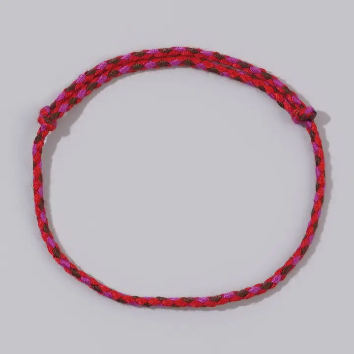 Pulsera Tejida Bohemia Estilo Étnico Para Hombres Y Mujeres Pulsera De Suerte De Verano De Go2boho Estilo De Playa - 1