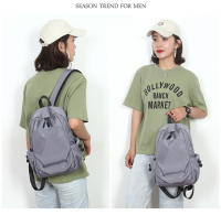 Mochila Mini Para Hombre Negra De Moda Pequeña Bolso De Hombro Escolar Impermeable De Lona Diseñador Deportes Y Viajes 2023 - details 5