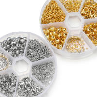 Kit De Joyería DIY Con 261 Piezas Cierre De Langosta Conectores Anillos De Salto Bolas De Crimpado Para Creación De Joyas - details 3