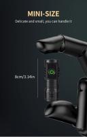 Linterna LED Multifuncional Recargable De Tres Ojos Bestia Fuente De Luz Potente Clip Para La Capa Portátil Para Exteriores Y El Hogar - details 11