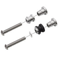 Kit De Montaje Desmontable Para Harley Fat Bob Heritage Classic Softail 18-2024 Barra Sissy Con Apoyabrazos Accesorios De Motocicleta Material De Aluminio Cromado - details 4