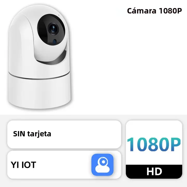 Monitor De Bebé WiFi 5G Cámara De Seguridad HD 1080P Con Seguimiento Automático Audio Bidireccional Mini Cámara Para Niños Doméstica Alexa - 1