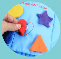 Libro De Tela Suave 3D Para Bebé Juguete Educativo Montessori Primera Edición Colorido Aprendizaje De Habilidades Básicas De La Vida Infantil - details 15