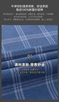 Camisa Larga De Manga Para Hombres De Talla Grande 6XL Algodón 100% Casual Con Bolsillo Y Pato Plaid Oxford Tejido Cómodo Primavera Otoño Sin Hierro - details 9