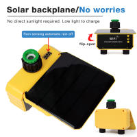 Controlador De Riego Inteligente WIFI Con Sensor De Lluvia Y Carga Solar Para Jardín Y Granjas Timer Automático De Rociado Exterior - details 3
