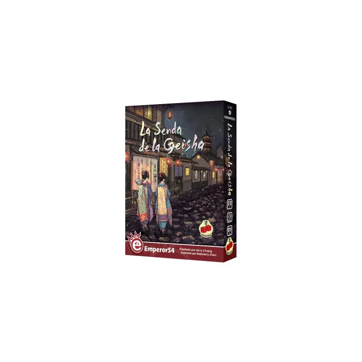 2Tomatoes Games | La Senda de la Geisha | Juego de Mesa de Estrategia Competitivo | Desarrollo y Crecimiento | Mensajes Velados y Acciones Ocultas | Idioma: Español | 2 Jugadores | Edad Mínima: 8 Años | Temática: Japonesa | Duración Partida: 20-30min - 1