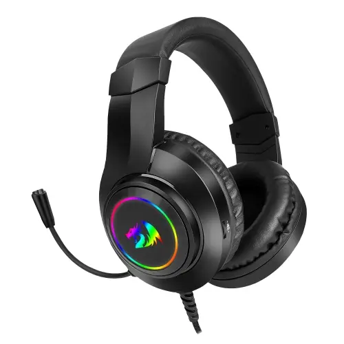 Redragon - HYLAS Auricular Gaming RGB 3.5mm Micrófono Negro - 1