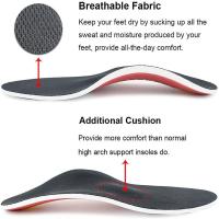 Insoles Ortopédicos Para Planos Ortopédicos Gel Inserto De Suelo Para Apoyo De Arco Para Plantar Fascitis Cuidado De Los Pies Para Hombres Y Mujeres - details 3