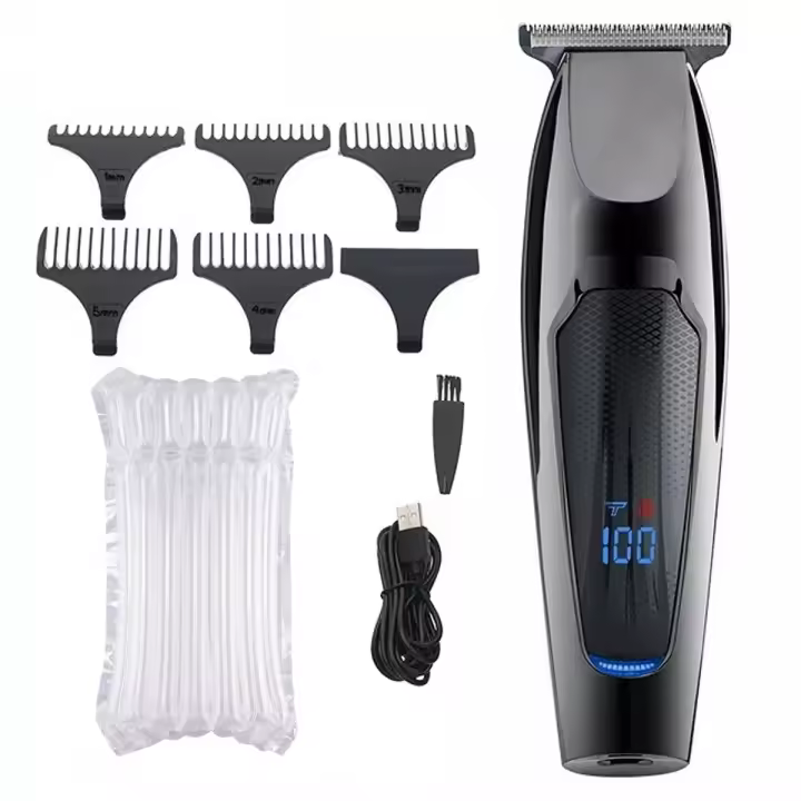 VGR Máquina De Corte De Pelo Recargable Profesional Trimmer De Cabello Con Corte Cero Tiempo De Carga Rápida Y Batería Incluida V-070 - 1