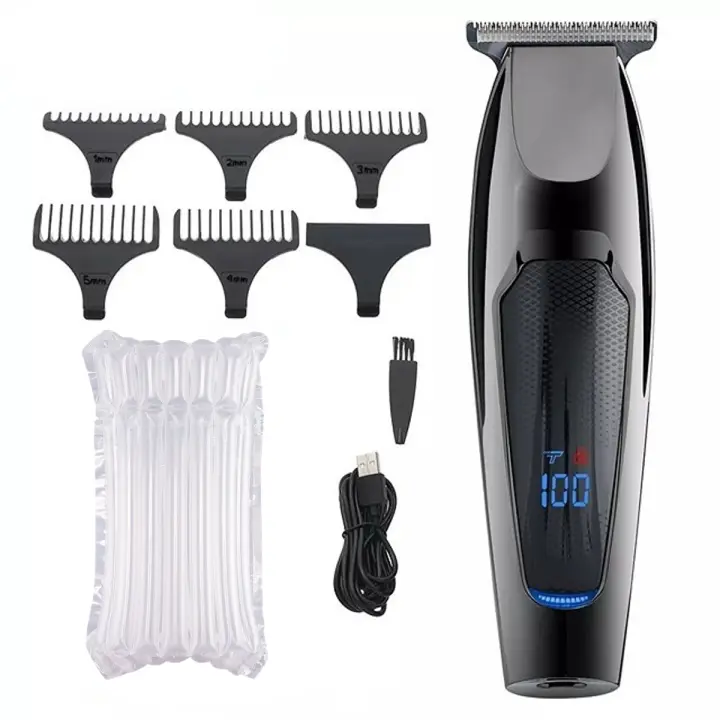 VGR Máquina De Corte De Pelo Recargable Profesional Trimmer De Cabello Con Corte Cero Tiempo De Carga Rápida Y Batería Incluida V-070 - 1