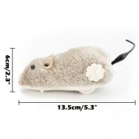 Juguete De Peluche Divertido Y Realista Ratón Para Gatos Y Perros Con Cola Ratón De Tela Para Mascotas Y Niños Color Aleatorio - details 7