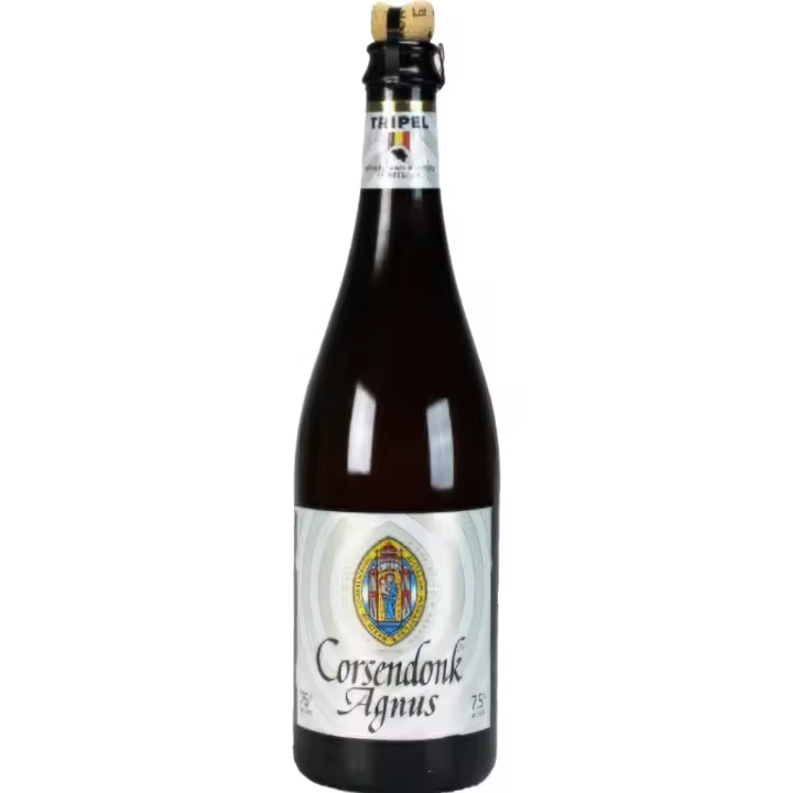 2 uds x Corsendonk Agnus 75Cl cerveza belga rubia tipo tripel - 1