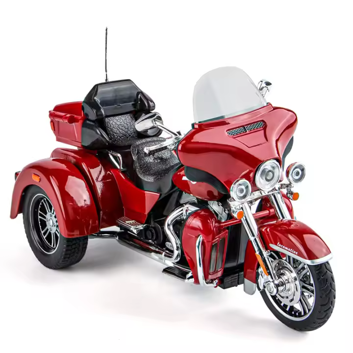 Modelo De Motocicleta a Escala 1:9 De Aleación De Metal Con Función De Retroceso Y Absorción De Choques Juguete De Colección Para Niños Tamaño Miniatura Aproximadamente 19.5*10*11CM - 1