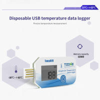 Logger De Temperatura USB Precisión Alta 32000 Puntos Registador De Termómetro Con Alarma Para Cadena Fría Refrigerada Generador De Reporte PDF - details 2