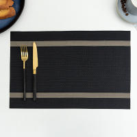 Mantel De Comedor Resistente Al Agua Y a La Grasa Estilo Japonés Aislante Para Restaurante Y Café Matriz De Plástico Rectangular Decoración Moderna - details 5