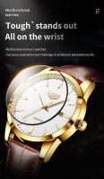 Reloj De Pulsera De Cuero Marrón LIGE Para Hombre Estilo Militar Deportivo Cuarzo Resistente Al Agua Cronógrafo Casual Reloj Masculino - details 0