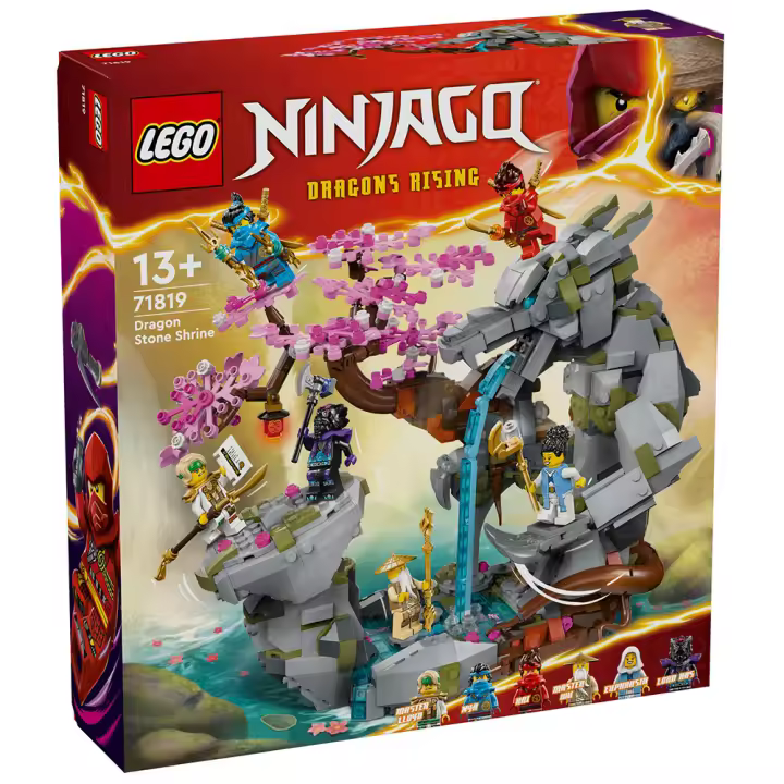LEGO NINJAGO - SANTUARIO DE PIEDRAS DEL DRAGÓN, 71819, TIENDA CON LICENCIA OFICIAL - 1