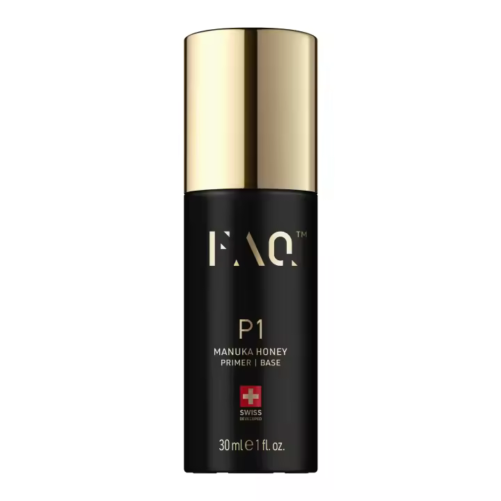 Prebase FAQ P1 Manuka Honey 30 ml | Mejores resultados | Nutritiva, antioxidante e hidratante | Alantoína y aminoácidos | Tratamiento antiedad | Dermatológicamente probado | Para todas las pieles - 1