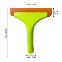 Limpia Vidrio Flexible De Silicona Super Para Coche Y Baño Con Mango Largo Limpiador De Agua Blade De Limpieza Para Ventanas Y Parabrisas - details 10