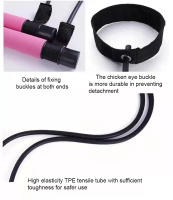 Banda De Resistencia Elástica Multi Funcional Para Pilates Y Yoga Equipo De Fitness Para El Hogar Correa De Estiramiento Elasticidad Aumentada Para Entrenamiento De Cintura Brazos Piernas Y Abdomen - details 8