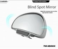 Espejo Retrovisor Auxiliar De Ancho Ángulo Ajustable 360 Grados Alta Calidad Para Estacionamiento Y Visión Trasera - details 5