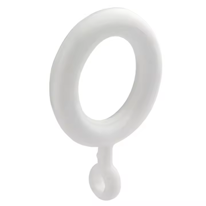 Riel Chyc Anilla Chy-cort 20 Mm Blanca para Cortinas - 1