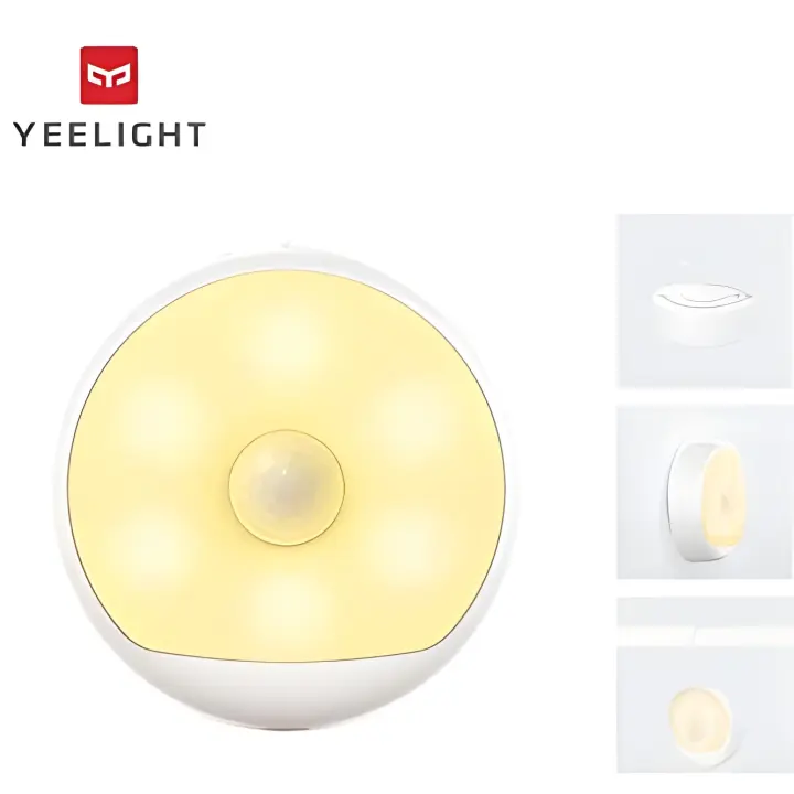 Yeelight Sensor de Movimiento Luz Nocturna Recargable Portátil - 1