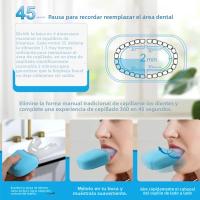 Cepillo De Dientes Eléctrico En Forma De U Ultrasonido 360 Grados Para Niños Y Adultos Blanqueamiento De Dientes Con Cerda De Silicona Automático - details 2