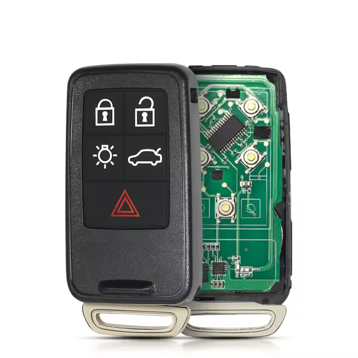 Llave De Control Remoto KEYYOU Para Volvo S60 S60L S80 XC60 XC70 V40 V60 ID46 PCF7953 433MHz KR55WK49264 No Requiere Llaveless - 1