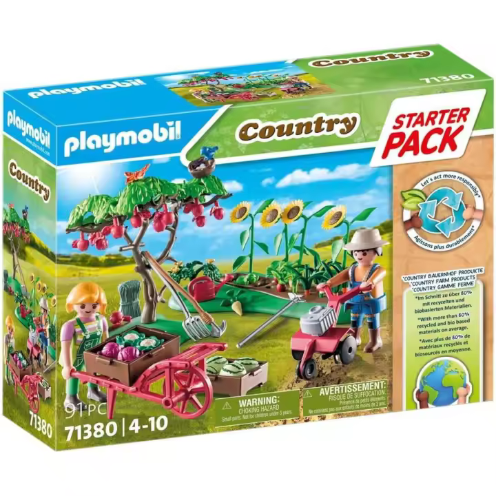 Playmobil Starter Pack Huerto - Juego de Construcción - 1