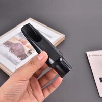 1PC Accesorio De Instrumento Profesional Soprano/Tenor/Alto Saxofón ABS Plástico Negro Boquilla Mouthpiece Para Música - details 4