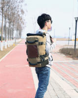 Mochila Multifuncional De Viaje Rugzak Para Hombres Bolsa De Escuela De Estudiante De Algodón 4 Colores Mochila Casual De 20-35 Litros - details 19